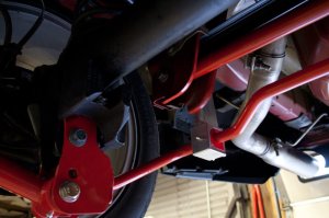 Ford Mustang Sway Bar - Rear - UMI Performance - 22mm Solid CrMo - `05-`14